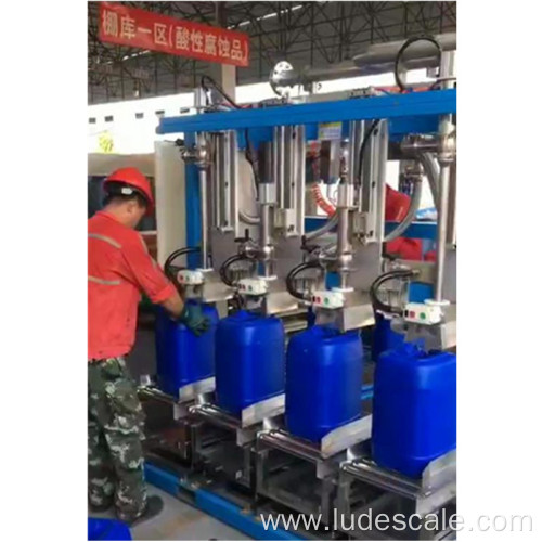 Automatic Corrosive Liquid Filling Machine Canada